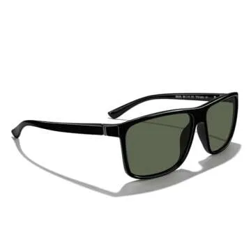 MERRY'S Rectangular Polarized Sports Sunglasses for Men Women Cycling Driving Fishing UV400 Protection S8225