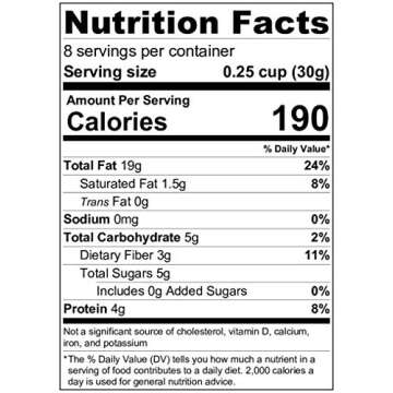 Organic Roasted Hazelnut 8oz. by Hatton Hill Organic