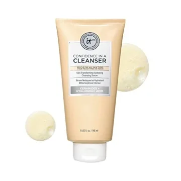 IT Cosmetics Confidence in a Cleanser - Hydrating Face Wash With Hyaluronic Acid & Ceramides - Suppo...