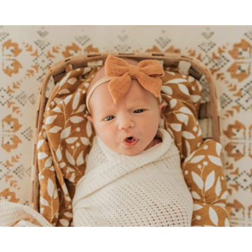 Soft PUCH-KO Baby Headbands for Newborns and Toddlers