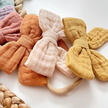 Soft PUCH-KO Baby Headbands for Newborns and Toddlers