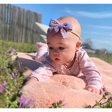 Soft PUCH-KO Baby Headbands for Newborns and Toddlers