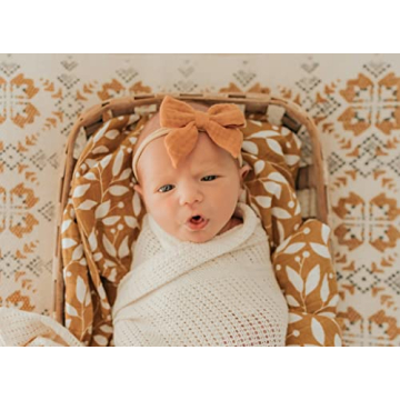 Soft PUCH-KO Baby Headbands for Newborns and Toddlers