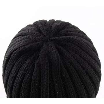 Connectyle Unisex Knit Winter Beanie - Stylish & Warm Hat