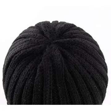 Connectyle Unisex Knit Winter Beanie - Stylish & Warm Hat