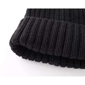 Connectyle Unisex Knit Winter Beanie - Stylish & Warm Hat
