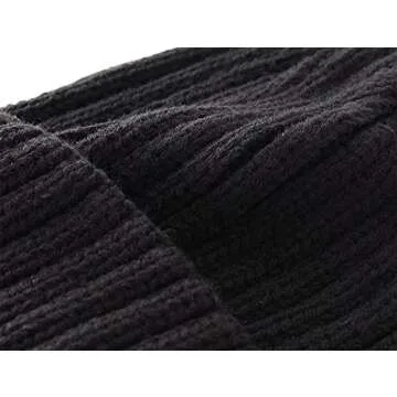 Connectyle Unisex Knit Winter Beanie - Stylish & Warm Hat