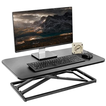 VIVO Adjustable Standing Desk Converter for Ergonomic Work