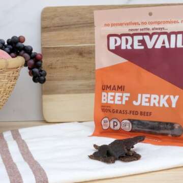 Premium Umami Grass-Fed Jerky | High Protein Gluten-Free Snack