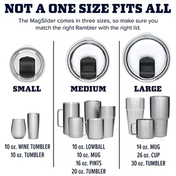 YETI MagSlider Lid for 30oz & 14oz Tumblers