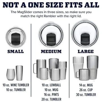 YETI MagSlider Lid for 30oz & 14oz Tumblers