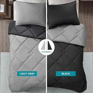 Comfort Spaces Vixie Reversible Comforter Set Geometric Design