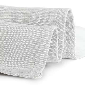 Gee Di Moda Tablecloth - 90x156 Inch Durable Elegance