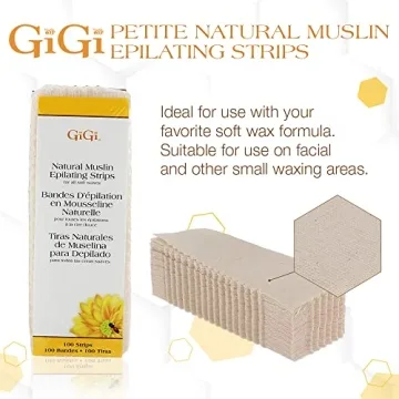 Best GiGi Small Muslin Epilating Strips for Hair Removal