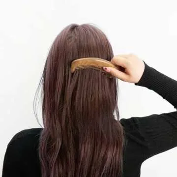 Moreinday Wooden Comb - Premium Sandalwood Grooming Tool