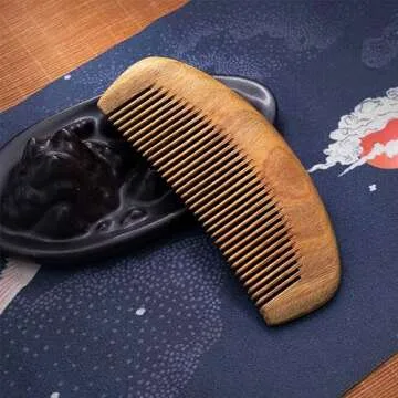 Moreinday Wooden Comb - Premium Sandalwood Grooming Tool
