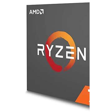 AMD YD1700BBAEBOX Ryzen 7 1700 Processor with Wraith Spire LED Cooler