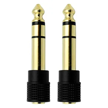 Chadou 6.35mm to 3.5mm Audio Adapter - 2 Pack