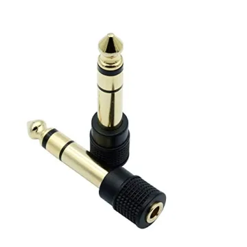 Chadou 6.35mm to 3.5mm Audio Adapter - 2 Pack