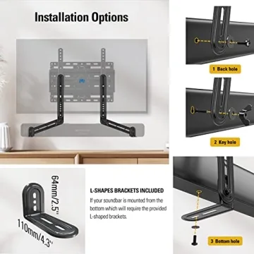Mounting Dream Soundbar Mount Bracket for TV