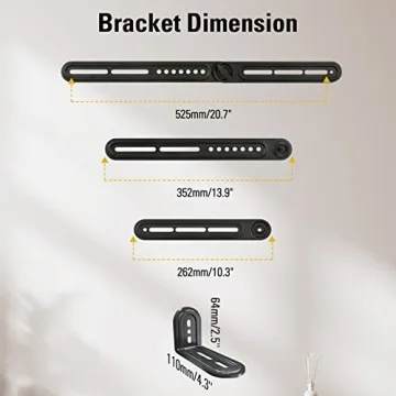 Mounting Dream Soundbar Mount Bracket for TV