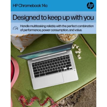 HP Chromebook 14 - Intel Celeron N4120, HD Display