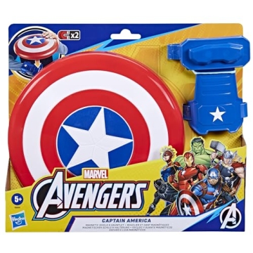 Marvel Avengers Captain America Magnetic Shield & Gauntlet Set