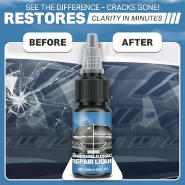 Detolia Windshield Repair Kit for Cracks and Chips