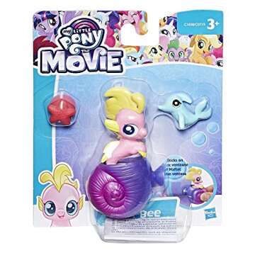 Hasbro C0719EU4 MLP Shell Seepony Friends Doll - Assorted Bright Colors for Imaginative Play