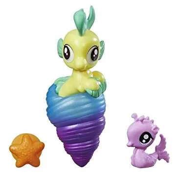 Hasbro MLP Shell Seepony Friends Doll - Vibrant Colors for Kids