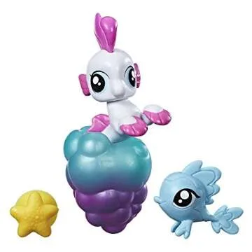 Hasbro MLP Shell Seepony Friends Doll - Vibrant Colors for Kids