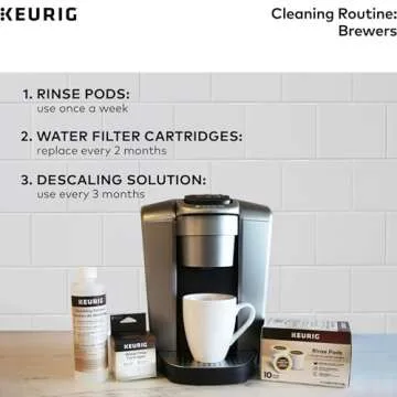 Keurig Water Filter Refill Cartridges, Replacement Water Filter Cartridges, Compatible with 2.0 K-Cup Pod Coffee Makers, 2 Count