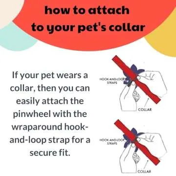 Huxley & Kent Pet Pinwheel | Candy Corn (Small) | Halloween Collar Accessory for Dogs/Cats | Bow Collar Attachment | Cute, Comfortable Accessory | H&K Pinwheel for Pets