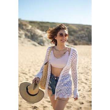 SOFYBJA Puka Shell Beaded Gemstone Choker Necklace Boho Dainty Stacked Necklace Handmade Jewelry for Women