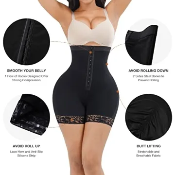 Lover-Beauty Strapless Shapewear Tummy Control Butt Lift