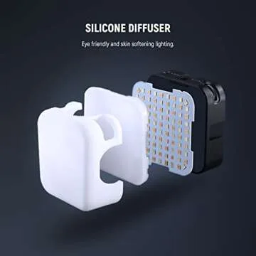 NEEWER Selfie Light, Portable Clip on LED Video Light with Cold Shoe, Phone Laptop Webcam Lighting for Streaming, Video Conferencing, Zoom Meeting, TikTok Vlogging, Makeup, Photography, PL81