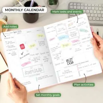 Clever Fox Planner PRO - Undated Weekly & Monthly Organizer