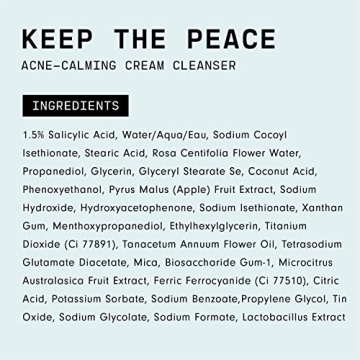 Versed Keep The Peace Gentle Foaming Cleanser 1.5% Salicylic Acid