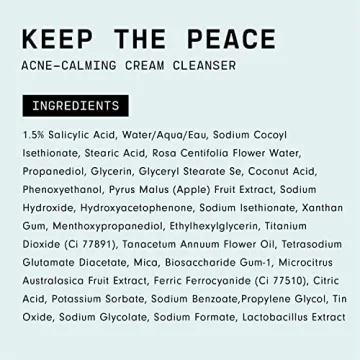 Versed Keep The Peace Gentle Foaming Cleanser 1.5% Salicylic Acid