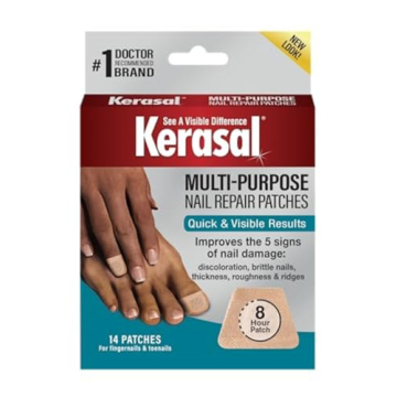 Kerasal Multi-Purpose Nail Repair Patches - 14 Count for Healthy Nails