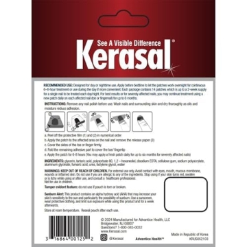 Kerasal Multi-Purpose Nail Repair Patches for Damaged Nails
