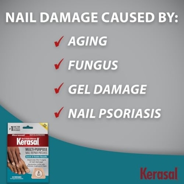 Kerasal Multi-Purpose Nail Repair Patches for Damaged Nails