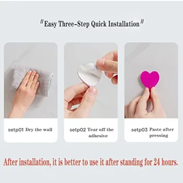 Beautiful Heart Shaped Wall Hooks for Home & Office