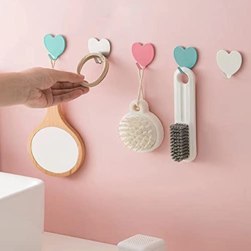 Beautiful Heart Shaped Wall Hooks for Home & Office