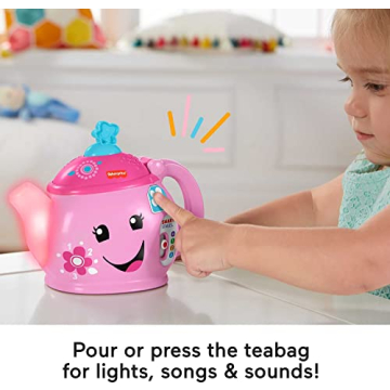 Fisher-Price Sweet Manners Tea Set with Lights and Music