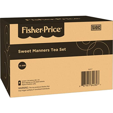 Fisher-Price Sweet Manners Tea Set with Lights and Music