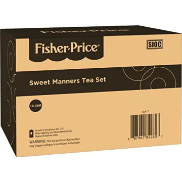 Fisher-Price Sweet Manners Tea Set with Lights and Music