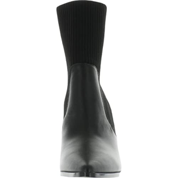 Steve Madden Women's Tackle Ankle Boot in Black Leather - Stylish and Comfortable