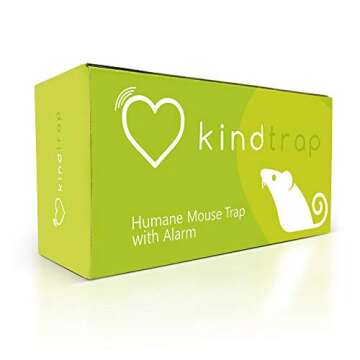 Humane Live Mouse Trap with Smart Alarm - KindTrap