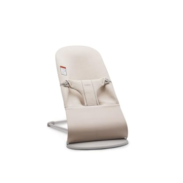 BabyBjörn Bouncer Bliss, 3D Jersey, Light Beige